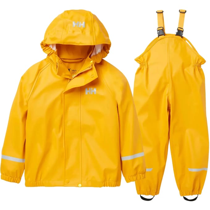 Regenpak in PU voor kinderen Helly Hansen Bergen 2.0
