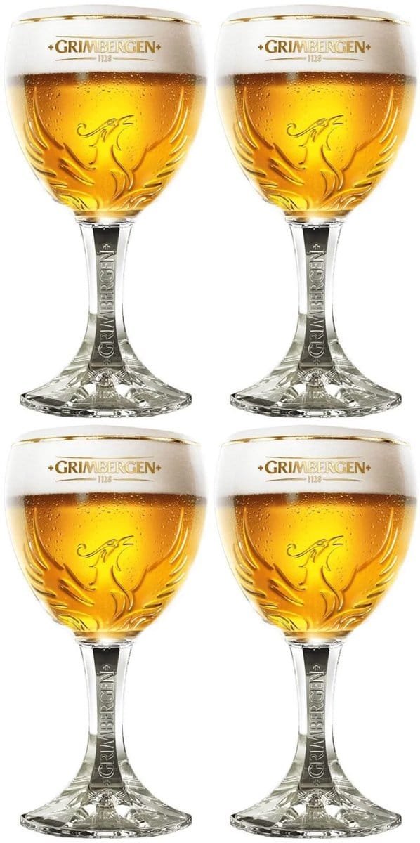 Grimbergen Bierglazen 330 ml - 4 Stuks