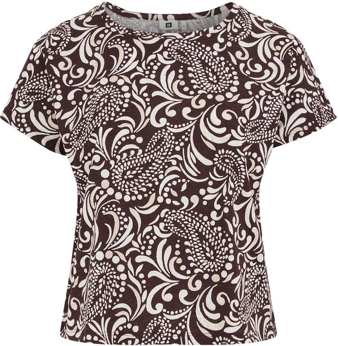 WE Fashion Dames T-shirt met print - Curve