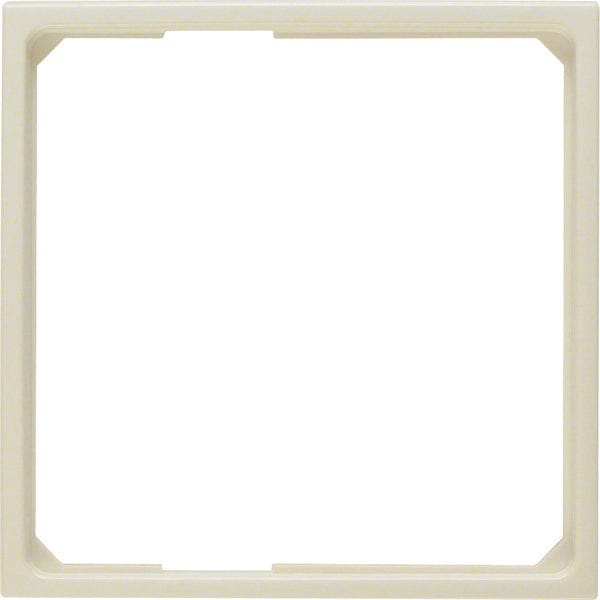 Hager Berker Adapterring Voor Centreerplaat 50x50mm S1 Wit Glanzend - 11099082 [5 stuks]