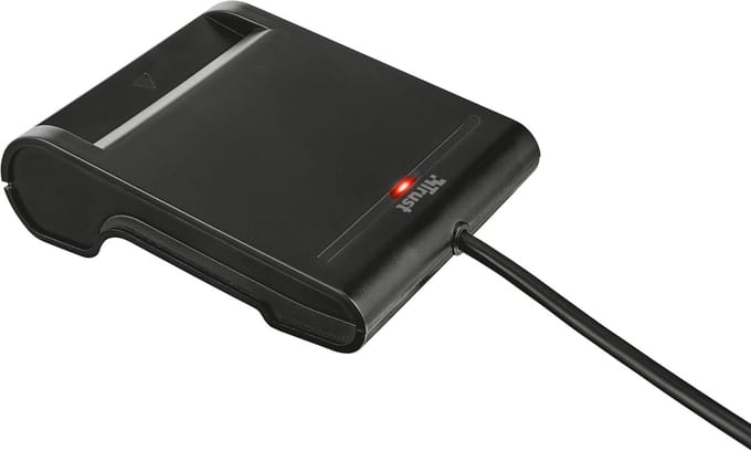 Trust 23084 | DNI Kaartlezer | Zwart  | USB 2.0