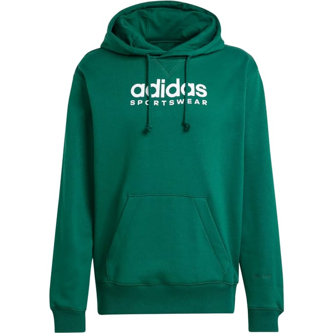 Adidas All Szn Fleece Graphic Hoodie Groen S / Regular Man