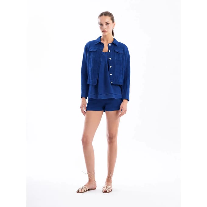 Linnenjas dames Haris Cotton