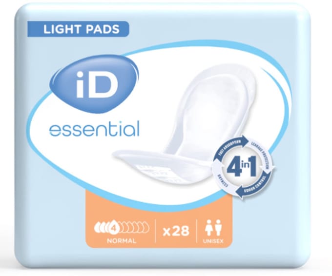 iD Essential Light Pads Normal - 1 pak van 28 stuks
