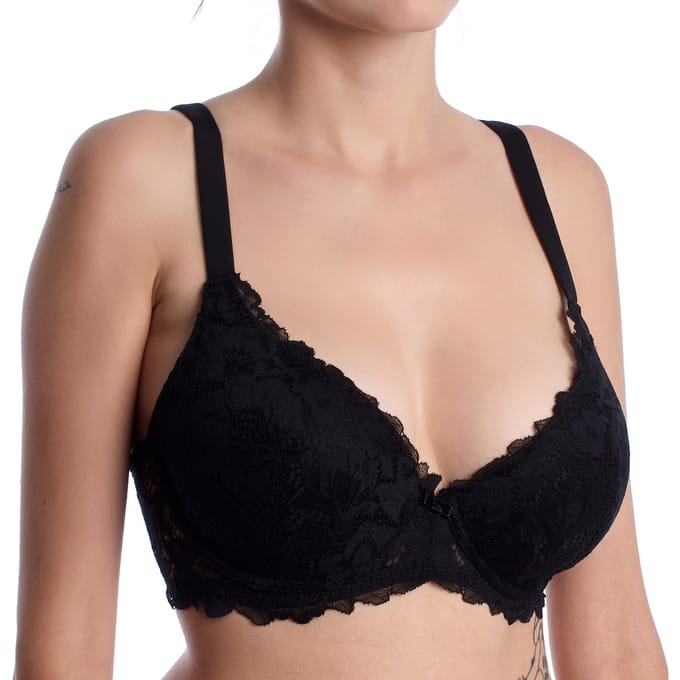 Dames Ondersteunende Bh met COMFY-BALCONETTE Cups