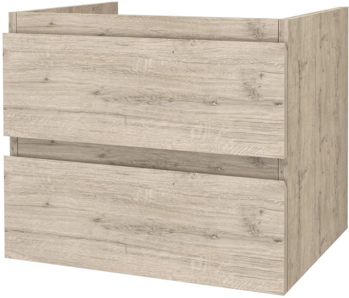 ALONI SALLY wastafelonderkast – 60 cm – Licht hout eiken