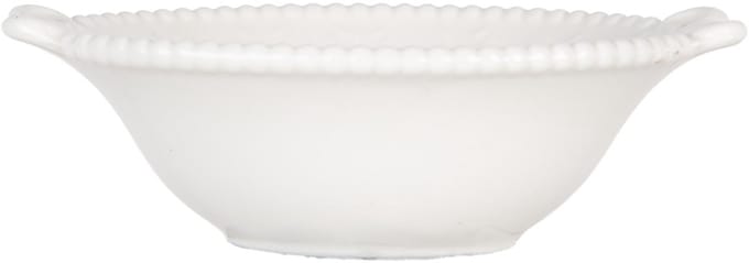 Clayre & Eef Kom 75 ml Wit Keramiek Vlinders