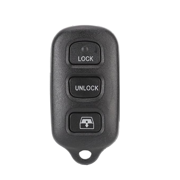 Télécommande d'entrée sans clé Porte-clés Adapté pour Toyota 4Runner 1999 2003 black