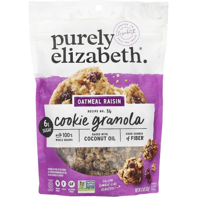 Granola aux pépites de chocolat, Flocons d'avoine aux raisins secs, 11 oz (312 g)