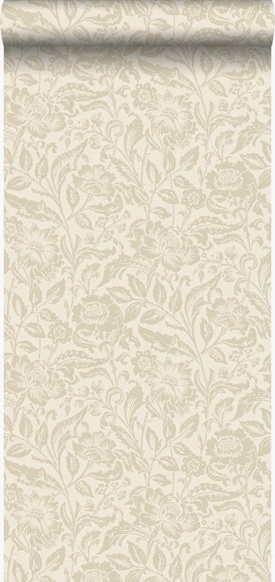 Origin Wallcoverings behang bloemen crème - 53 cm x 10.05 m - 347026