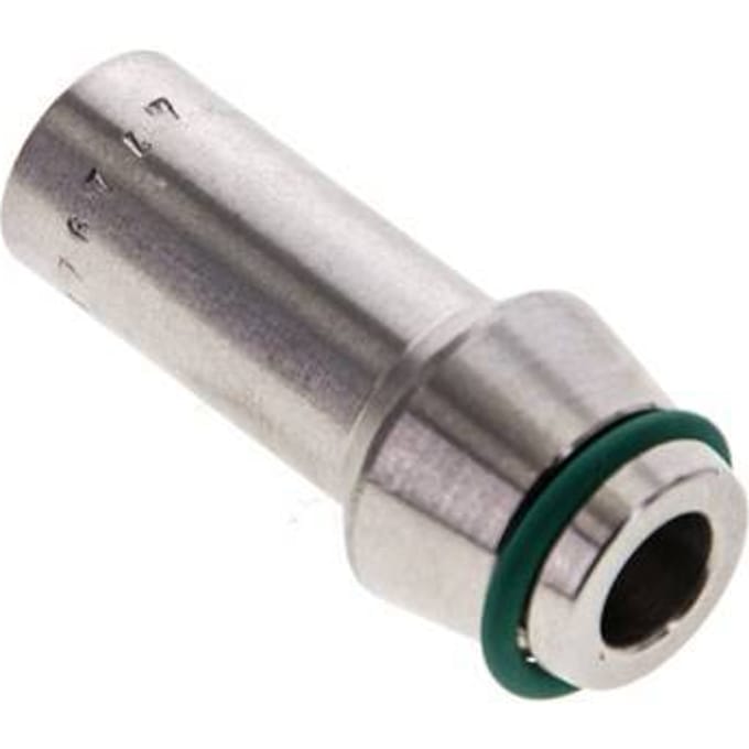 10x2mm RVS Rechte met Lasverbinding 630bar FKM O-ring ISO 8434-1