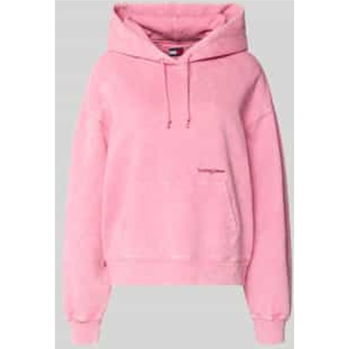 Regular fit hoodie van katoenmix