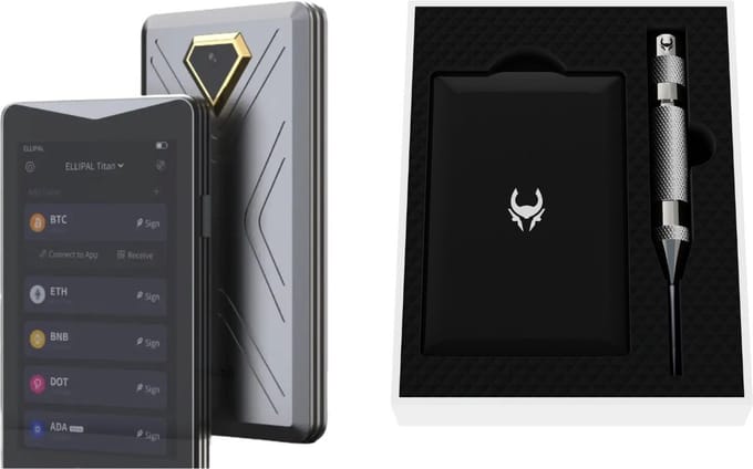 Ellipal Titan 2.0 + Cryptotag Loki bundel