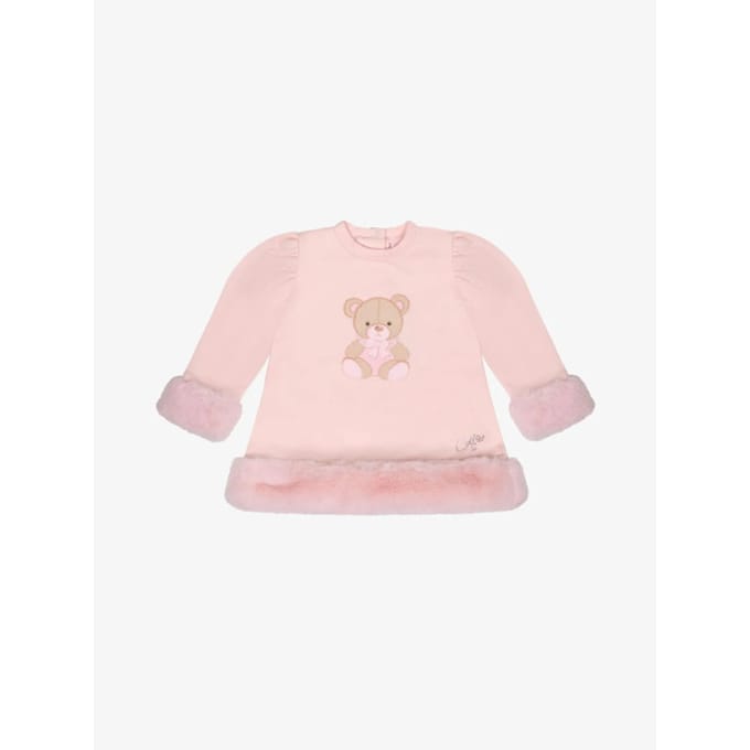 ADee Meisjes jurk goldie baby pink