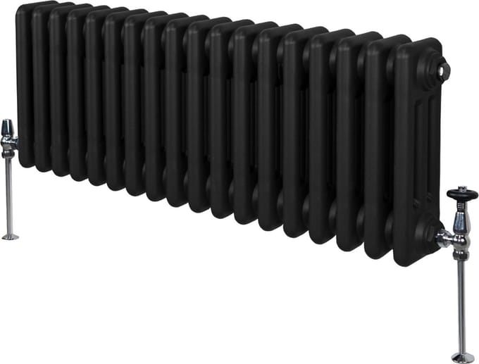 Traditionele 3 kolom radiator - zwart - 300x832mm - 15 jaar garantie