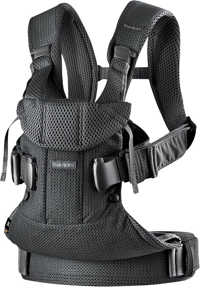 Ergonomische Babydrager voor Baby's tot 3 Jaar - Zwart