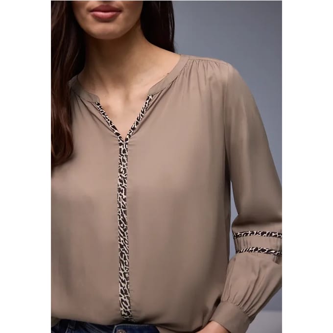 Tuniek met tapedetails