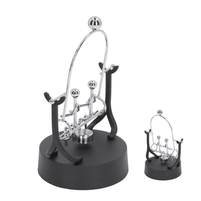 Perpetuum Mobile Koppels Schommel Vorm IJzerkunst Galvaniseren Perpetuum Mobile Model voor gray
