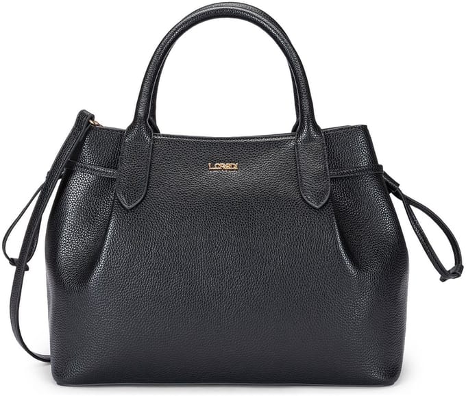 L.CREDI handtas schoudertas Sapphira Hand Bag Black zwart