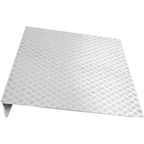 GGM Gastro Auffahrrampe 850x800mm Zilver