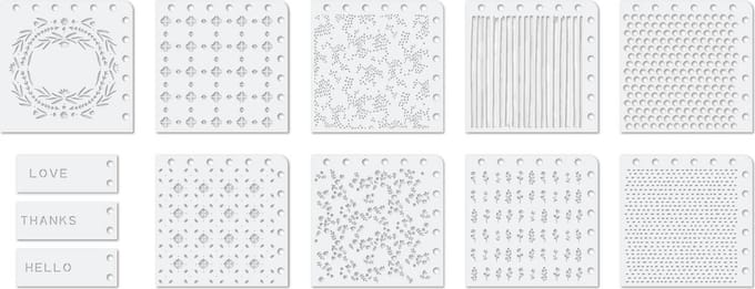 We R Makers - precision press advanced stencils 12pk