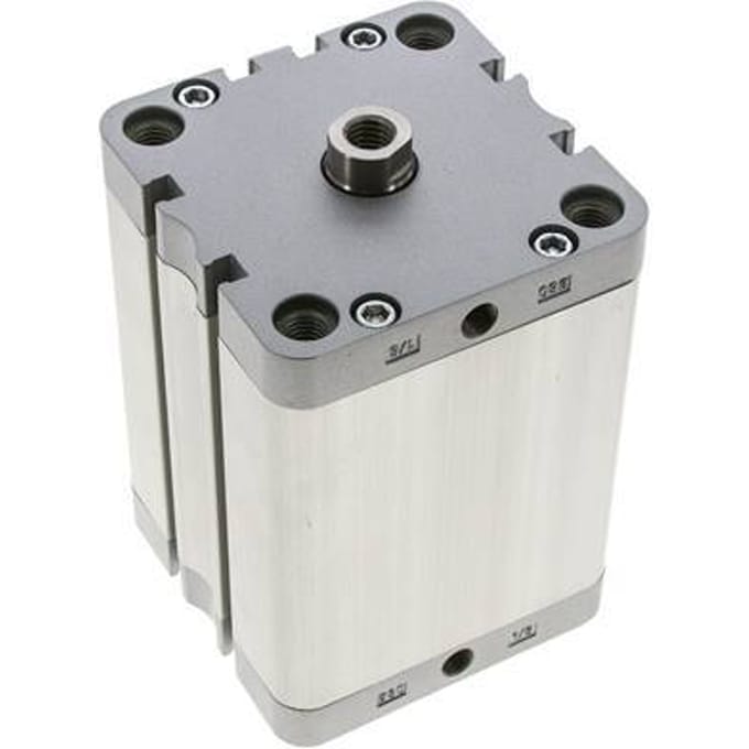 ISO 21287 Compacte Dubbelwerkende Cilinder 80-80mm - Magnetisch