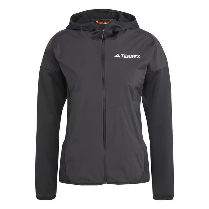Dames wandeljack met capuchon adidas Terrex Xperior Climawarm+ Wind Light