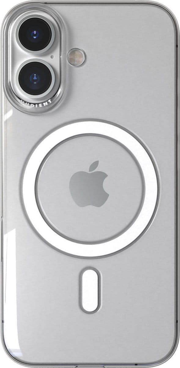 Nudient Thin Precise Case geschikt voor Apple iPhone 16 V3 - Transparant - MS