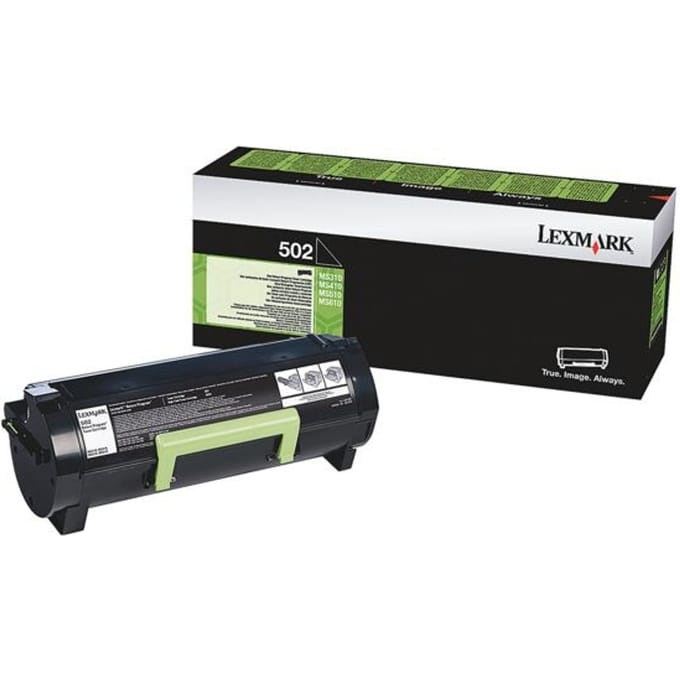 Lexmark 50F2000 nr. 502 toner cartridge zwart (origineel)