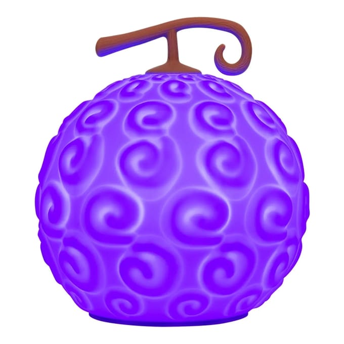 Paladone - ONE PIECE - GumGum Fruit SquishyGlo Silicone Light Rechargeable - Lamp