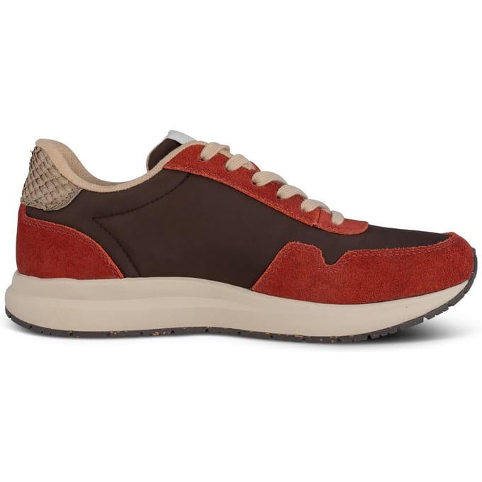 Woden Nora Natural Soft Rust Maat: 36 | Sneakers Outlet | Dames | Bruin
