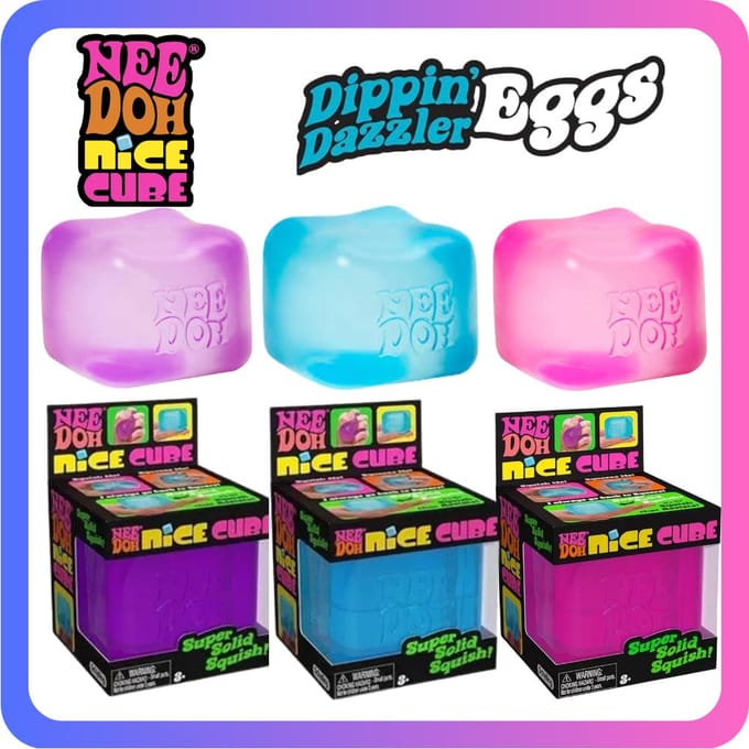 Leuke Cube Sensorische Fidget Cube Stressverlichting Angst Sensorisch Hulpmiddel voor Focus ADHD & Kalmerend Kantoor Bureau Gadget Bambini blue