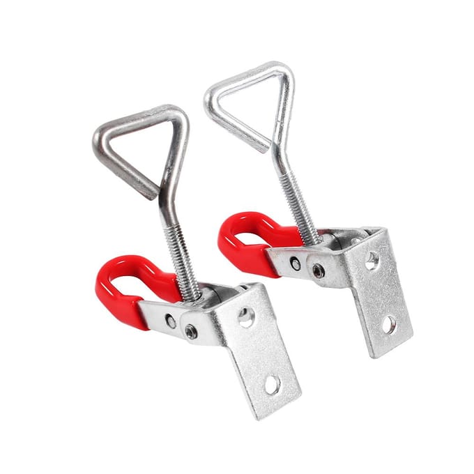 Lot de 2 loquets de verrouillage à levier pour armoire, tiroir, placard