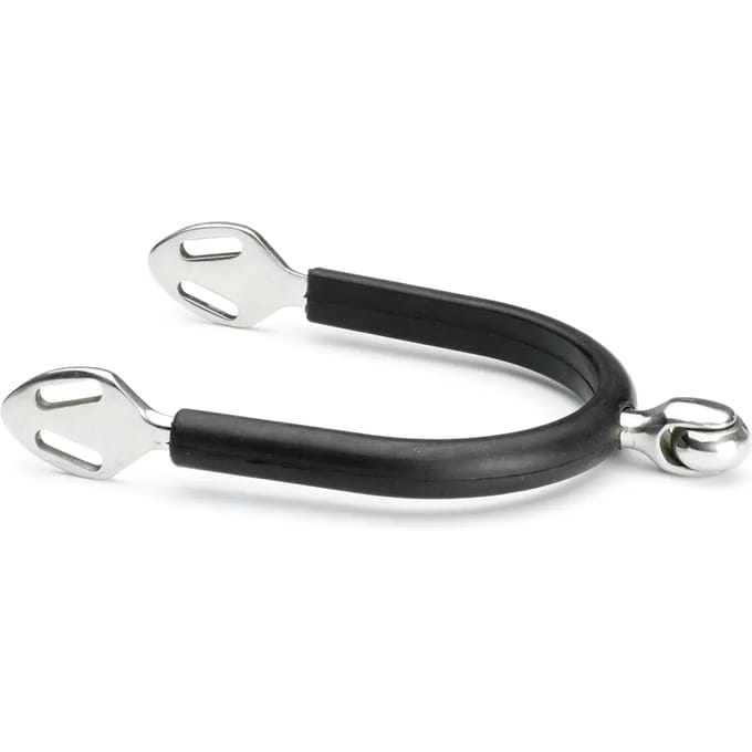soft touch paardensporen met rubber Tattini