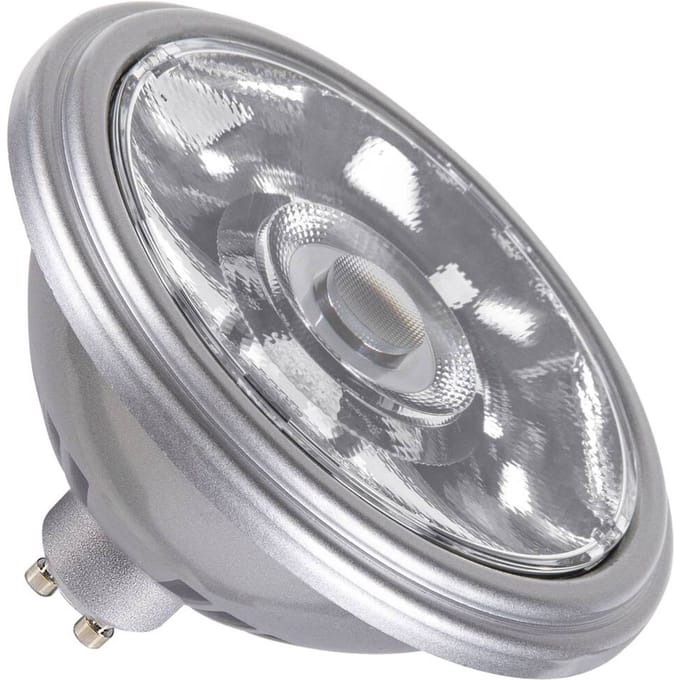 SLV LED reflectorlamp QPAR111 GU10 zilver 12,5W 4000K 1000 LUM