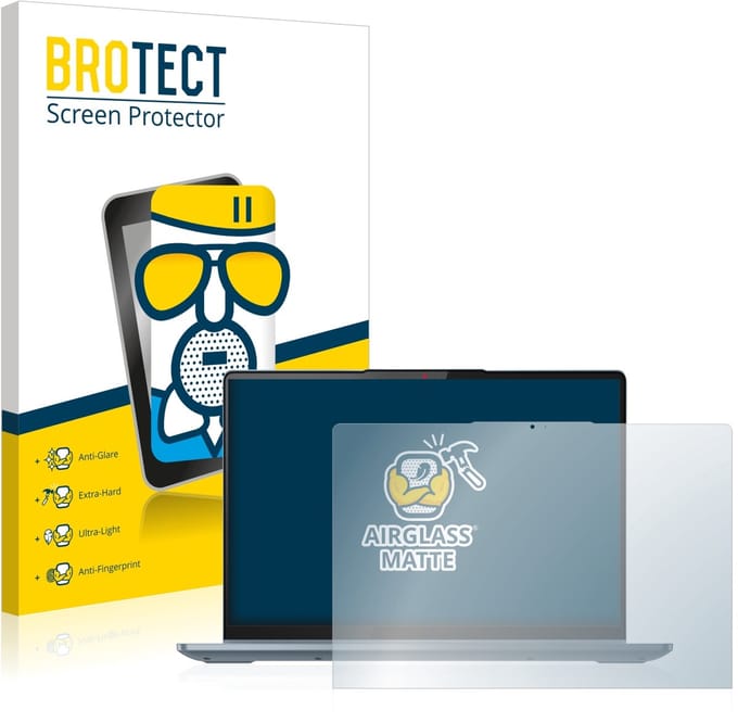 BROTECT - Screenprotector voor Lenovo IdeaPad Flex 5 14" Gen 7 2022 - Folie Beschermfolie Beschermglas matte