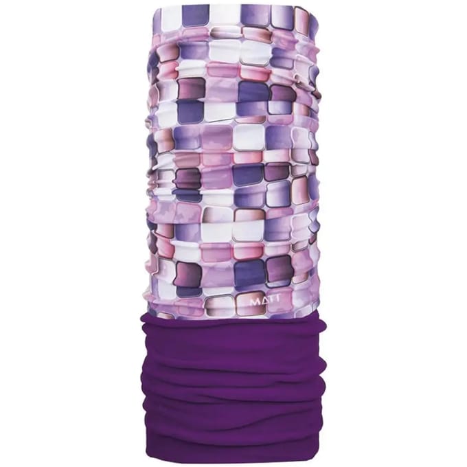 Tour de cou in microfibre polartec MATT Pool Malva
