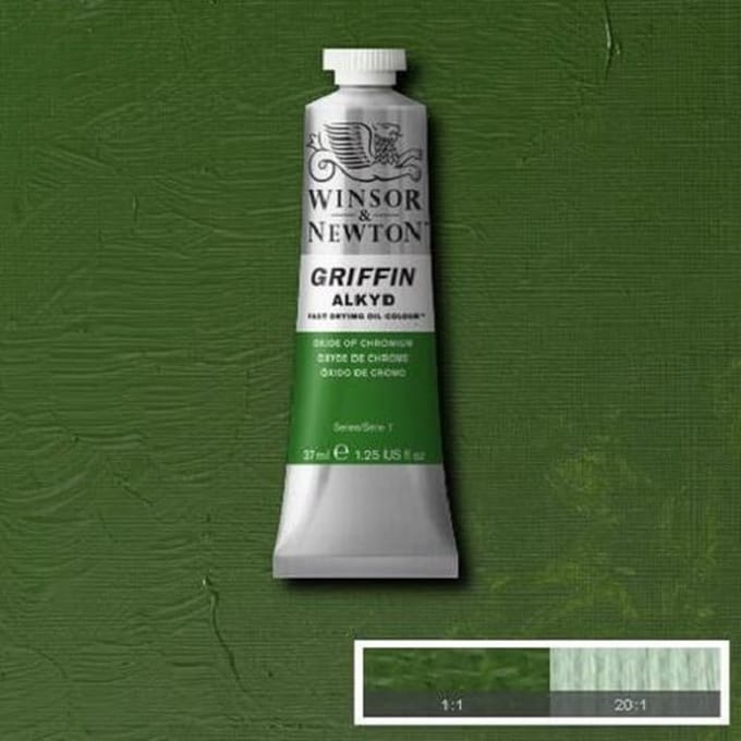 Winsor & Newton Griffin Alkyd Olieverf 37ML Oxide Of Chromium 459