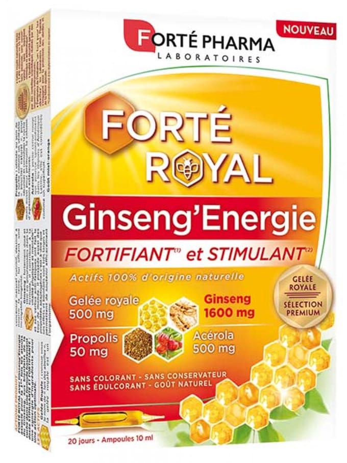 Forté Pharma Forté Royal Ginseng'Energie 20 Ampullen