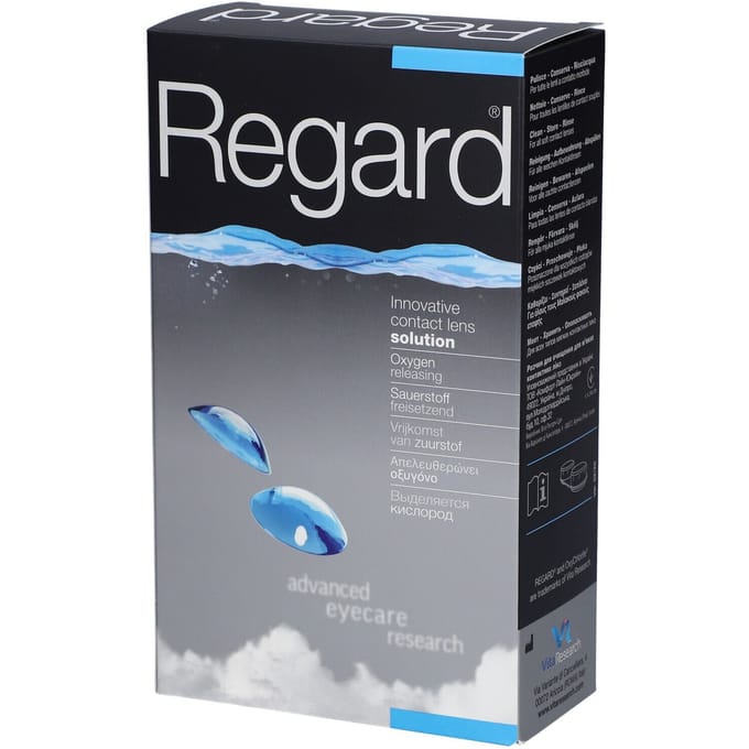 Regard Oplossing Zachte Lenzen 2x360 Bewarings-en-reinigingsoplossing
