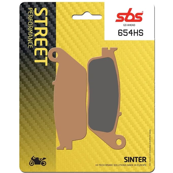 Motorfiets remblokken SBS 654