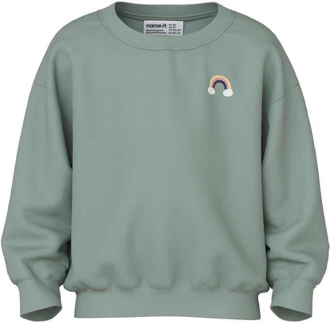 NAME IT- NMFVALLENE LS RLX SWEAT UNB - Meisjes - Sweatshirt