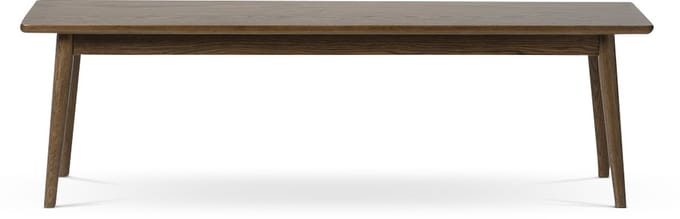 Olivine Boas houten eetkamerbank gerookt eiken - 150 cm