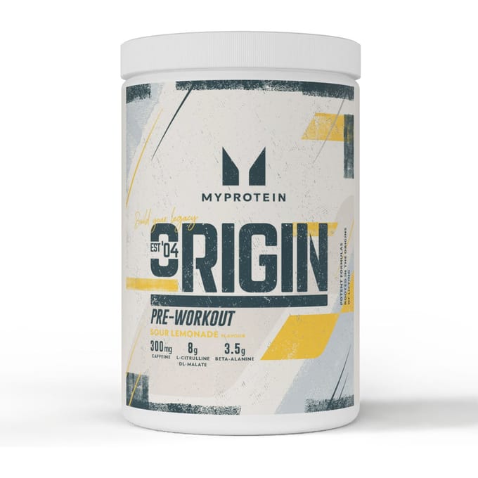 Origin Pre-Workout - 30servings - Sour Lemonade