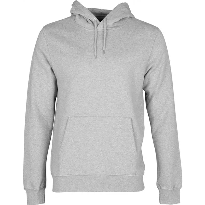 Hooded sweatshirt Colorful Standard Classic Organic heather grey