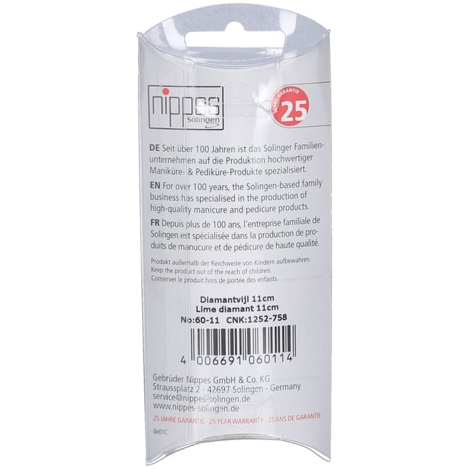 Nippes Diamantvijl 11cm N60-11 1 Vijl