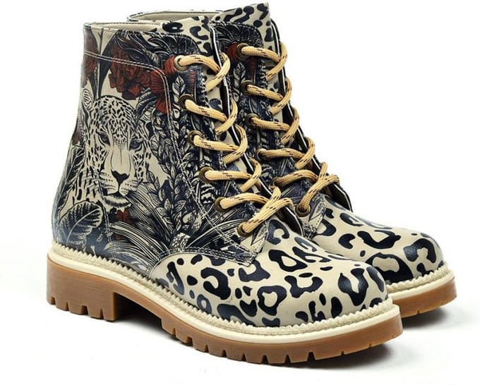 GOBY Siberian Enkel Laars - Damesboots - Handmade - Maat 41