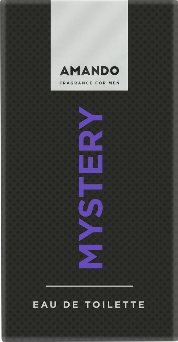 Amando - Mystery Eau de Toilette - 6 x 50 ml - Voordeelverpakking