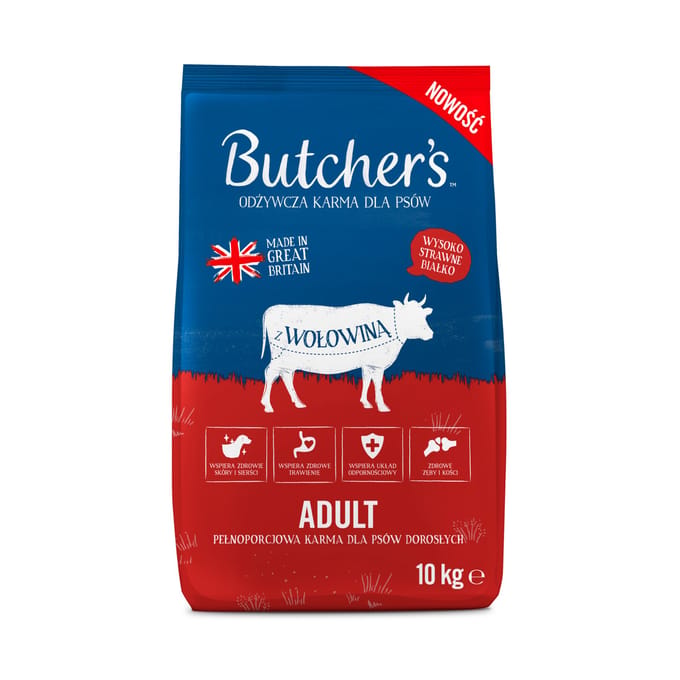Butcher's Natural & Healthy met rund - Dubbelpak: 2 x 10 kg