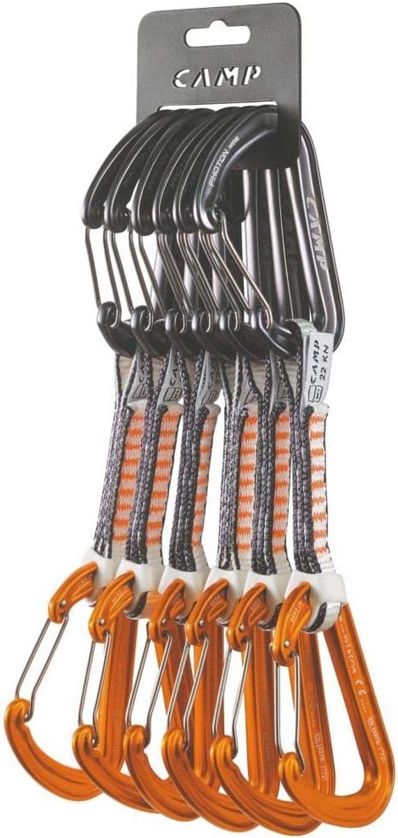 Dyneema Klimsets Set van 6 Stuks - 11cm Karabiners voor Klimmen